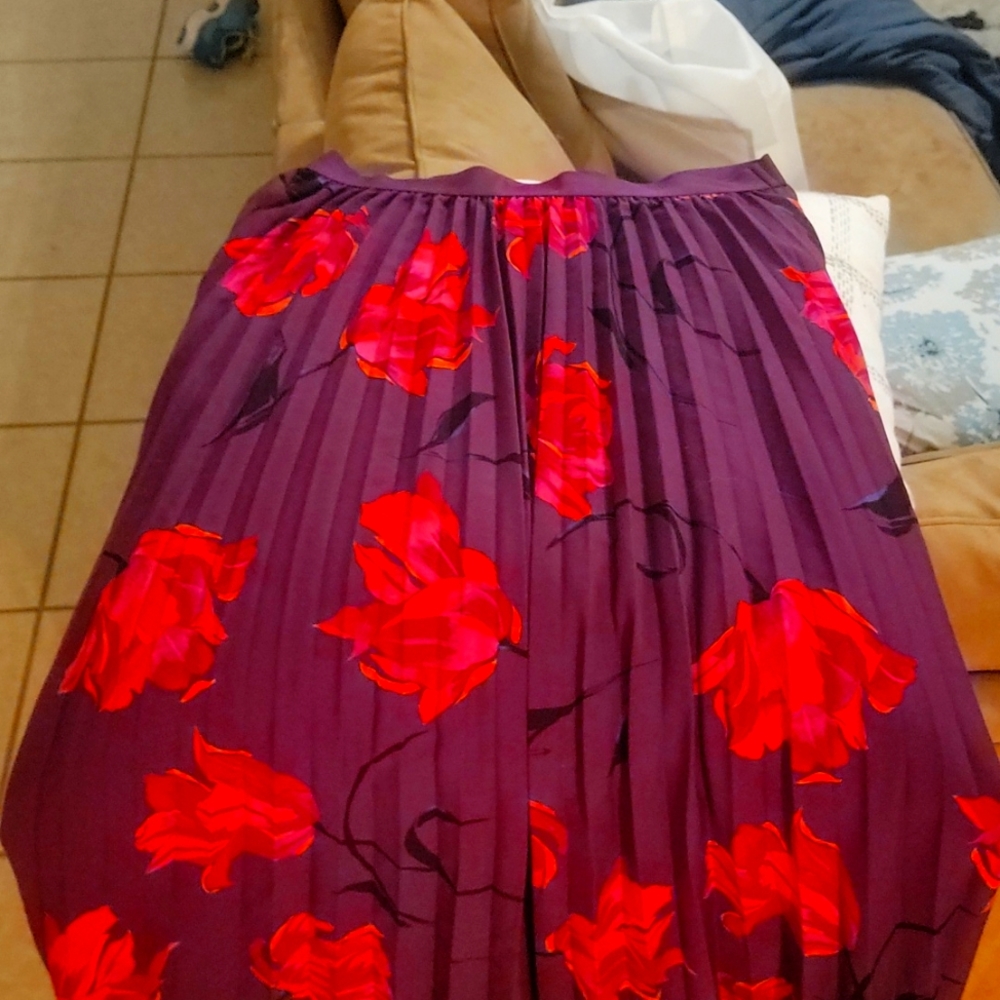 Rose maxi skirt
